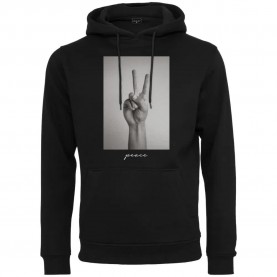 суичър,мъжки,пуловери,mister,tee,peace,sign,hoodie,black,(black)