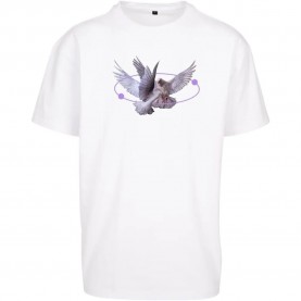 тениска,мъжки,тениски,mister,tee,vive,la,liberte,oversize,short,sleeve,t,shirt,white