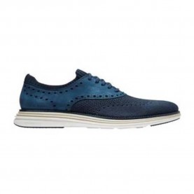 обувки,мъжки,обувки,cole,haan,original,grand,ultra,stitchlite,oxford,shoes,blue