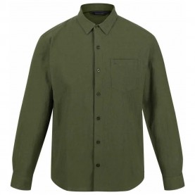 риза,с,дълъг,ръкав,мъжки,ризи,regatta,brycen,long,sleeve,shirt,green,(capulet,linen)