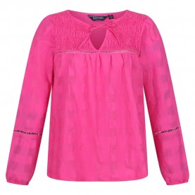дамски,блузи,дамски,ризи,regatta,calluna,long,sleeve,blouse,pink,(pink,fusion)