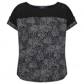 дамски,блузи,дамски,ризи,regatta,jaida,short,sleeve,blouse,black,abstract,(black)