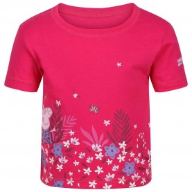 тениска,детски,тениски,regatta,peppa,short,sleeve,t,shirt,pink,fusion,(pink)