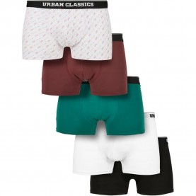 боксерки,мъжко,бельо,urban,classics,organic,boxers,5,units,multicolor,(white,black)