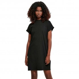 рокля,дамски,поли,и,рокли,urban,classics,rainbow,short,sleeve,short,dress,black,(black)