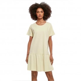 рокля,дамски,поли,и,рокли,urban,classics,valance,short,sleeve,short,dress,soft,yellow,(beige)