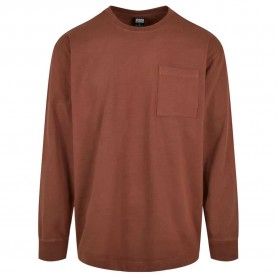 блуза,мъжки,пуловери,urban,classics,heavy,oversized,pocket,sweatshirt,green,(bark)