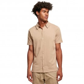 риза,с,къс,ръкав,мъжки,ризи,urban,classics,knitted,short,sleeve,shirt,beige