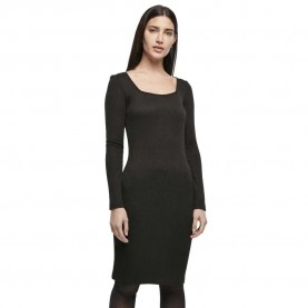 рокля,дамски,поли,и,рокли,urban,classics,long,sleeve,short,dress,black