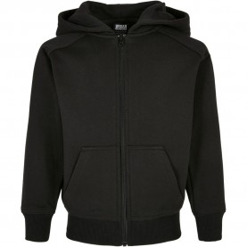 блуза,детски,блузи,urban,classics,full,zip,sweatshirt,black