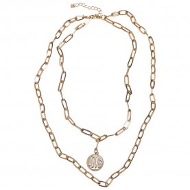 бижутерия,urban,classics,love,basic,necklace,golden,(gold)