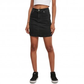 пола,дамски,поли,и,рокли,urban,classics,organic,stretch,high,waist,short,skirt,black,(black,washed)
