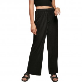 панталони,дамски,панталони,urban,classics,plisse,high,waist,pants,black