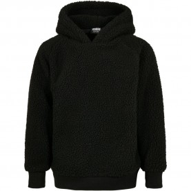 суичър,детски,блузи,urban,classics,sherpa,hoodie,black