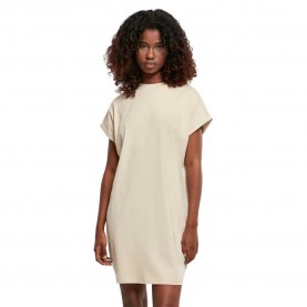 Рокля Urban classics Rainbow short sleeve short dress - Blue (Soft Sea Graass) рокля,дамски,поли,и,рокли,urban,classics,rainbow,short,sleeve,short,dress,blue,(soft,sea,graass)