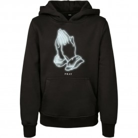 суичър,детски,блузи,mister,tee,pray,glow,hoodie,black