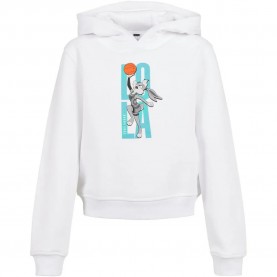суичър,детски,блузи,mister,tee,space,jam,lola,jumping,hoodie,white