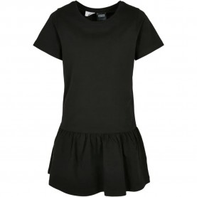 рокля,детски,поли,и,рокли,urban,classics,valance,short,sleeve,short,dress,black