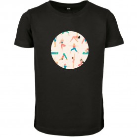 детска,тениска,детски,тениски,mister,tee,yoga,girls,short,sleeve,t,shirt,black,(black)