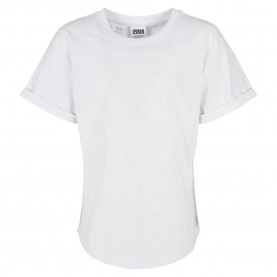 тениска,детски,тениски,urban,classics,turn,up,short,sleeve,t,shirt,white