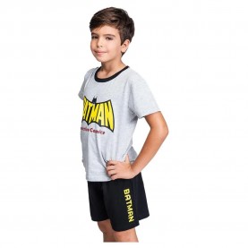 пижама,детски,пижами,cerdá,batman,short,sleeve,pyjama,grey,(gray)