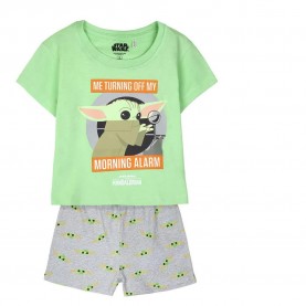 пижама,детски,пижами,cerdá,the,mandalorian,short,sleeve,pyjama,green,(light,green)