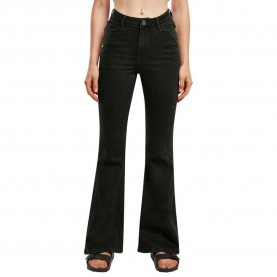 дънки,дамски,панталони,urban,classics,organic,flared,high,waist,jeans,black