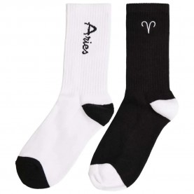 чорапи,мъжки,чорапи,urban,classics,zodiac,long,socks,2,pairs,multicolor,(black,white,aries)