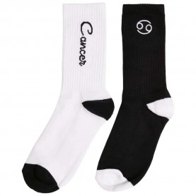 чорапи,мъжки,чорапи,urban,classics,zodiac,long,socks,2,pairs,black,white,cancer,(multicolor)
