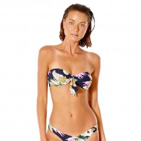 дамски,бански,костюми,rip,curl,on,the,coast,bandeau,bikini,top,white,(black)