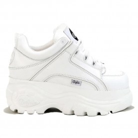 маратонки,дамски,маратонки,buffalo,calf,leather,chunky,trainers,white,(white)