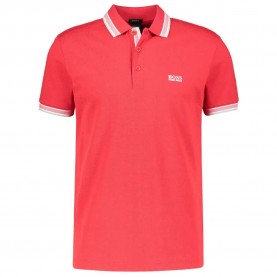 BOSS Paddy 10241663 short sleeve polo - Red (Medium Red) мъжки,блузи,с,яка,boss,paddy,10241663,short,sleeve,polo,red,(medium,red)