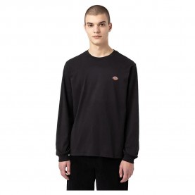 тениска,мъжки,тениски,dickies,mapleton,long,sleeve,t,shirt,black,(black)