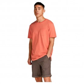 тениска,мъжки,тениски,jack,&,jones,blatropic,solid,sn,short,sleeve,t,shirt,apricot,brandy,(green)