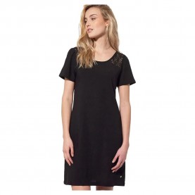 рокля,дамски,поли,и,рокли,kaporal,kpbatykw22,short,sleeve,short,dress,black