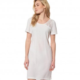 рокля,дамски,поли,и,рокли,kaporal,kpbatykw22,short,sleeve,short,dress,white,(ecru)
