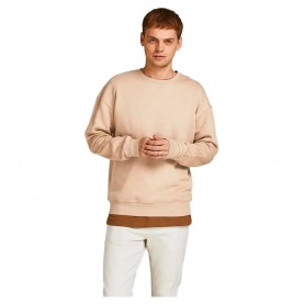 блуза,мъжки,пуловери,jack,&,jones,star,basic,sweatshirt,beige,(crockery)