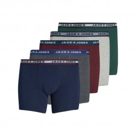 боксерки,мъжко,бельо,jack,&,jones,boxers,5,units,grey