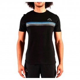 Тениска Kappa Iverpool Active short sleeve T-shirt - Black (Black) тениска,мъжки,тениски,дамски,тениски,kappa,iverpool,active,short,sleeve,t,shirt,black,(black)