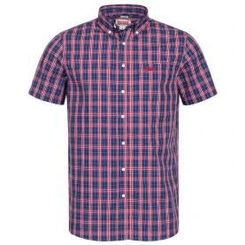 риза,с,къс,ръкав,мъжки,ризи,lonsdale,brixworth,short,sleeve,shirt,blue,(red,white,dark,blue)
