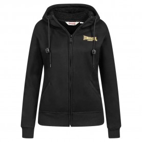 блуза,дамски,блузи,lonsdale,zennor,full,zip,sweatshirt,black,gold,(black)