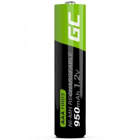 батерии,green,cell,hr03,950mah,alkaline,battery,4,units,black,(black,green)