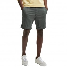 къси,панталони,мъжки,панталони,selected,comfort,luton,flex,shorts,green,(agave,green,detail,mixed,with,black)