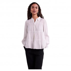 риза,с,дълъг,ръкав,дамски,блузи,дамски,ризи,yas,pala,long,sleeve,shirt,white,(star,white)