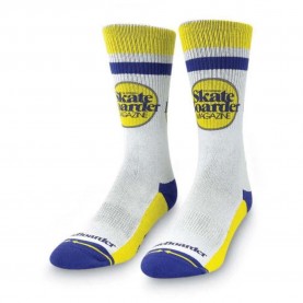 чорапи,мъжки,чорапи,merge4,skateboarder,half,long,socks,white,(white,blue,yellow)