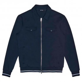 блуза,мъжки,пуловери,antony,morato,mmfl00830,fa150178,7073,slim,fit,full,zip,sweatshirt,blue,(blue)