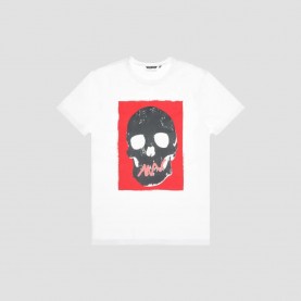 тениска,мъжки,тениски,antony,morato,mmks02136,fa100227,1000,slim,fit,short,sleeve,t,shirt,white,(white)