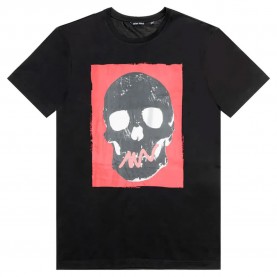 тениска,мъжки,тениски,antony,morato,mmks02136,fa100227,9000,slim,fit,short,sleeve,t,shirt,black,(black)