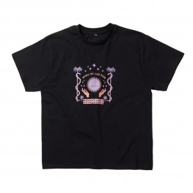 тениска,дамски,блузи,дамски,ризи,mystic,paradise,tee,shirt,black,(black)