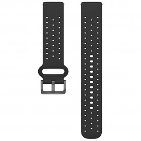 други,аксесоари,polar,silicone,strap,20,mm,black,grey,(black)